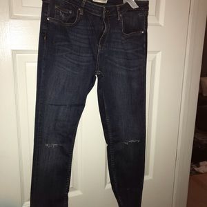 ZARA premium denim collection size 12 ankle jeans